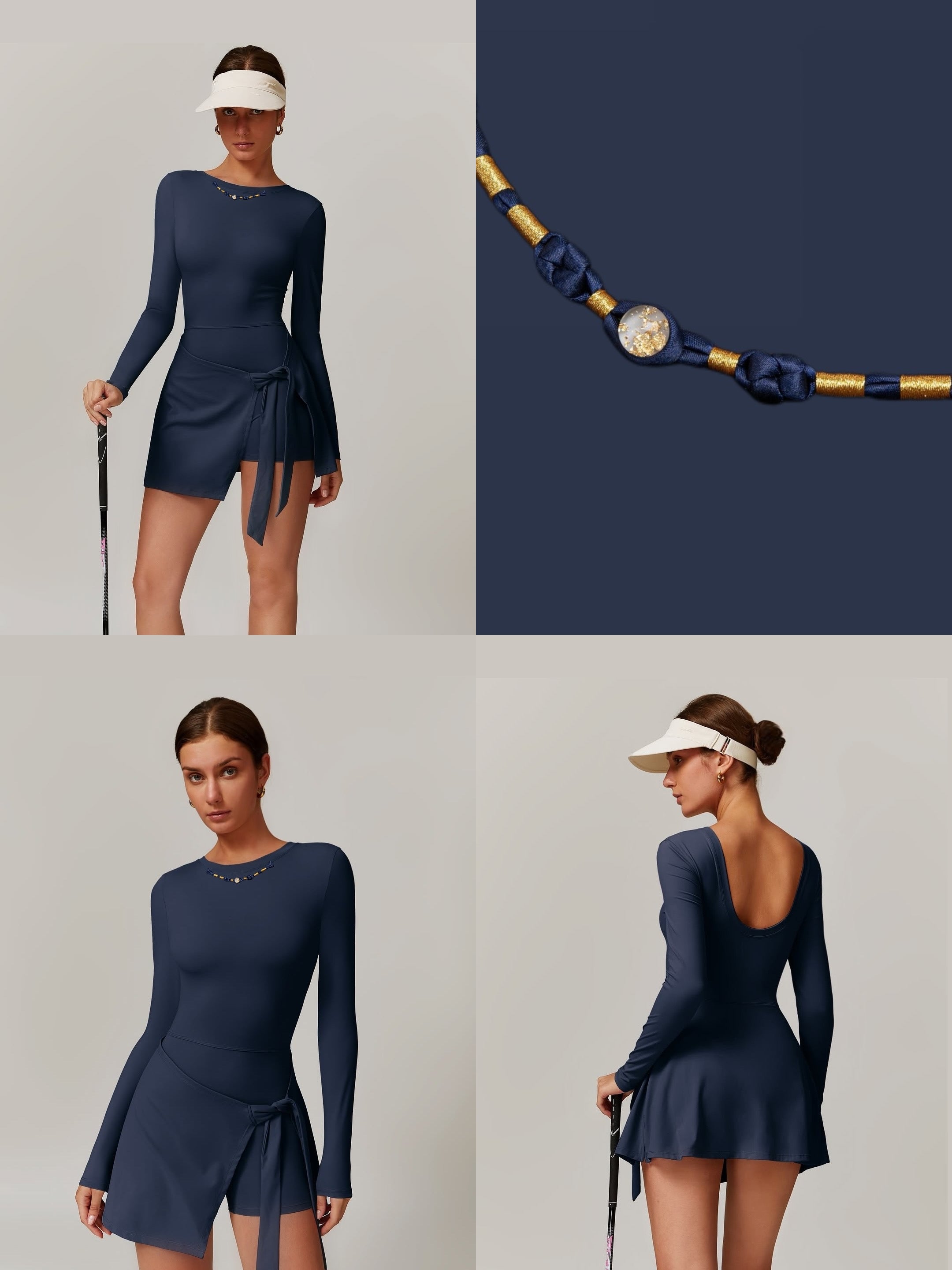Crystal Ball Frog Button Galaxy Sports Dress